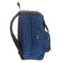 Zaino Duffy Invicta Triangle, Blu, 30 Lt, Doppio Scomparto, Tasca Porta Laptop fino a 15'', 45 cm