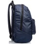 Zaino Reversibile Invicta , Twist Eco-Material, Blu, 2 in 1 in Fantasia e Tinta Unita, Scuola & Tempo Libero