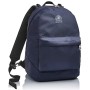 Zaino Reversibile Invicta , Twist Eco-Material, Blu, 2 in 1 in Fantasia e Tinta Unita, Scuola & Tempo Libero