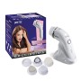 Imetec Bellissima Face Cleansing Pro Spazzola per la Pulizia del Viso, Tecnologia Sonica per la Detersione del Viso, Testine Int