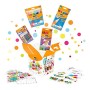 BIC 945770 - Kids Colouring Box Kit Anniversario, 12 Matite per Colorare, 12 Pennarelli per Colorare, 12 Pastelli a Olio, 6 Tub