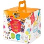BIC 945770 - Kids Colouring Box Kit Anniversario, 12 Matite per Colorare, 12 Pennarelli per Colorare, 12 Pastelli a Olio, 6 Tub