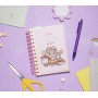 Grupo Erik Diario Scuola Giornaliero 2020/2021 Pusheen the Cat, Foodie Collection, 11 mesi, 11,4x16 cm
