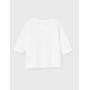 United Colors of Benetton 3I1XMM254 Maglietta, Bianco (Bianco/Blu 101), 74 Unisex-Bimbi