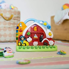 Chicco Fattoria Parlante, Bilingue, con tre livelli ad abilità crescente, Gioco Educativo, Età consigliata 12m+