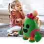 Okssud Peluche Cactus Plush Doll, Anime Plush Doll Morbido Cactu Bambini Regalo di Compleanno Cuscino Peluche per Bambini, Erwac