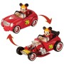 IMC Toys Amici del Rally Mickey Veicolo Trasformabile di Topolino, Colore Rosso, 182813