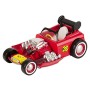IMC Toys Amici del Rally Mickey Veicolo Trasformabile di Topolino, Colore Rosso, 182813