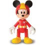 IMC Toys Amici del Rally Mickey Veicolo Trasformabile di Topolino, Colore Rosso, 182813