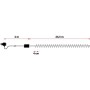 XMASKING Catena 24,5 m, 600 LED Bianco Caldo Traditional, con Memory Controller, Cavo Verde, 24V, Esterno