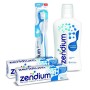 Zendium Kit per l'Igiene Dentale Antibatterico Naturale, Rafforza le Difese Naturali della Bocca con 2 Dentifrici da 75 ml, 1 Co