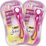 BIC RAZORS Soleil Easy Kit Rasoi da Donna, Confezione da 2 Pacchi a 8 Pezzi