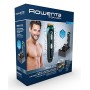 Rowenta TN9130 Trim&Style Grooming Kit 7 in 1 Uomo, Rasoio & Rifinitore Multifunzione per Viso, Barba e Corpo, Tecnologia Wet&Dr