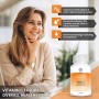 Vitamina C 1000mg 90 cpr. Herbal Holland - supplemento vit. C vegan/gluten-free con bioflavonoidi e rosa canina per un miglior s