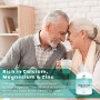 Integratore Herbal Holland Calcio, Magnesio, Zinco, Vitamina D3 per uomini e donne – Pillole di calcio ad alta potenza, zinco,