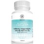 Integratore Herbal Holland Calcio, Magnesio, Zinco, Vitamina D3 per uomini e donne – Pillole di calcio ad alta potenza, zinco,