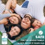 Integratore Herbal Holland Calcio, Magnesio, Zinco, Vitamina D3 per uomini e donne – Pillole di calcio ad alta potenza, zinco,