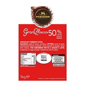 Perugina Granblocco 50% Cioccolato Fondente Extra - 1000 g