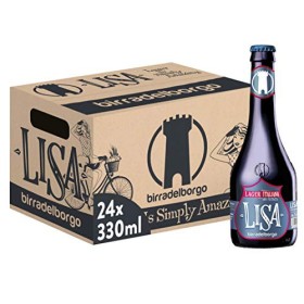 Birra del Borgo Lisa Birra - Pacco da 24 x 330 ml