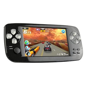 CXYP Console di Gioco Portatile, 16GB 4.3 Pollici 3000 Giochi retrò Console di Gioco Portatile Console per Videogiochi (Nero)