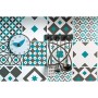 Janod- Maxi Legno Lagoon Cucina Giocattolo con Frigo, Forno e Microonde, Gioco di Emulazione e Abilità, 15 Accessori Inclusi, A