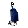 Carrello per la spesa pieghevole, carrello pieghevole a 3 ruote, pieghevole, grande capacità, facile da salire le scale, per sh