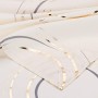 CALITEX - Tovaglia Festive Fusan, 140 x 350 cm, Colore: Avorio