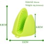 VEGCOO Silicone Presine Presina, 6 Pezzi Mini Guanto da Forno Silicone Guanti per Forno, Antiscivolo, Anti-Scottatura, Resistent