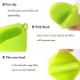 VEGCOO Silicone Presine Presina, 6 Pezzi Mini Guanto da Forno Silicone Guanti per Forno, Antiscivolo, Anti-Scottatura, Resistent