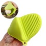 VEGCOO Silicone Presine Presina, 6 Pezzi Mini Guanto da Forno Silicone Guanti per Forno, Antiscivolo, Anti-Scottatura, Resistent