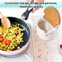 77L Zuccheriera, 250 ML (8.52 FL OZ) Zuccheriera con Cucchiaino da Zucchero e Coperchio in Bambù per Casa e Cucina, Servire per