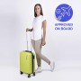 Valigia Trolley da Viaggio Rigida - Idonea Ryanair e Easyjet 55x40x20 cm - Bagaglio a Mano Ultra Leggero in ABS con Chiusura TSA