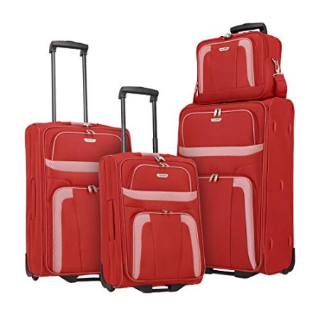 Travelite Set di valigie 98480-10 Rosso 19 L