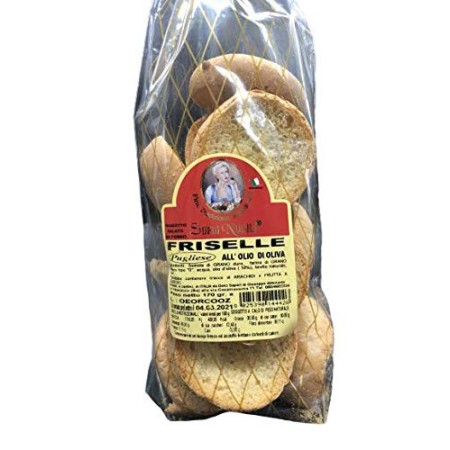 Friselle Di Grano Pugliesi All'Olio D'oliva Sofia Nobili 170 grammi