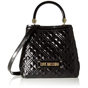 Love Moschino Pre-Collezione Autunno Inverno 2020, Borsa da Donna, Nero, Normale