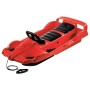 AlpenGaudi Bob Alpen Double Race, Slitte da Neve Unisex Bambino, Rosso, Taglia Unica