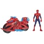 Spider-Man - Personaggio con Veicolo Moto, Action Figure