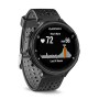 Garmin Forerunner 235 GPS Sportwatch con Sensore Cardio al Polso e Funzioni Smart, Cinturino in silicone, Nero/Grigio