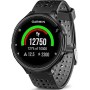 Garmin Forerunner 235 GPS Sportwatch con Sensore Cardio al Polso e Funzioni Smart, Cinturino in silicone, Nero/Grigio