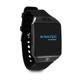 X-WATCH 54024 X30W Smartwatch con scheda SIM e fotocamera, Black Chrome – Smartwatch iOS & Android