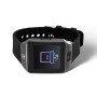 X-WATCH 54024 X30W Smartwatch con scheda SIM e fotocamera, Black Chrome – Smartwatch iOS & Android