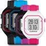 Garmin Forerunner 25 GPS Running con Funzione Fitness Band, Smart Notifications e Live Tracking, Small, Bianco/Rosa