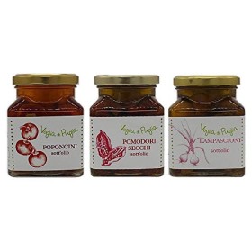 Voglia Di Puglia Kit Degustazione Sottoli Misti In Olio Extra Vergine Dâoliva Da 270 Grammi