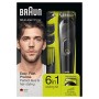 Braun Regolabarba Uomo 6 in 1 Tutto in 1 MGK3021 Rifinitore, Rasoio Elettrico Barba, Tagliacapelli, Rifinitore Naso e Orecchie c
