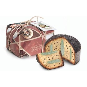 Panettone Artigianale Menta e Cioccolato - di Fraccaro Spumadoro (Incarto Artigianale)