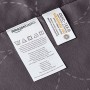 AmazonBasics - Set copripiumino in microfibra, 200 x 200 cm, Grigio industriale (Industrial Grey)