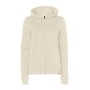 CARE OF by PUMA Felpa con cappuccio in pile, da donna, con cerniera, Beige, 44, Label: M