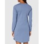 LOVABLE Cotton Interlock Camicia da Notte, Avio Stampato, L Donna