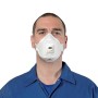 3M 9322 Aura - Mascherina con valvola respiratoria, piatta, pieghevole, confezione da 10