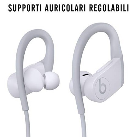 Auricolari Powerbeats Wireless ad alte Prestazioni – Chip Apple H1, Bluetooth di Classe 1, 15 Ore di Ascolto, Resistenti al Su